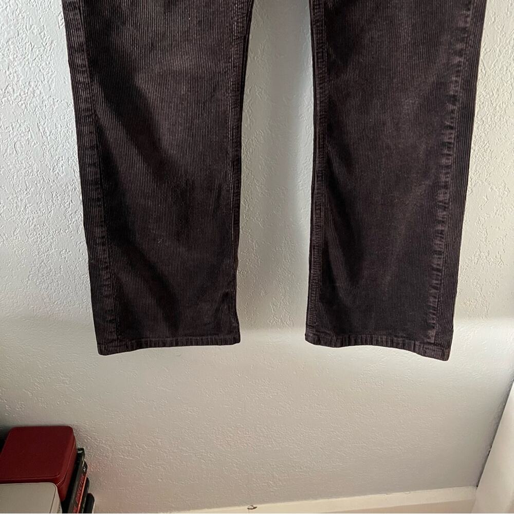 Anthropologie The Yaya Mid-Rise Corduroy Crop Flare Jeans by Pilcro - Picture 3 of 9